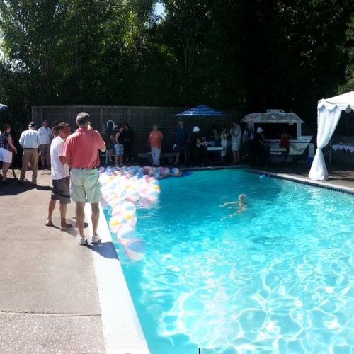 80th  Birthday Pool Party/ Bartend and Planner