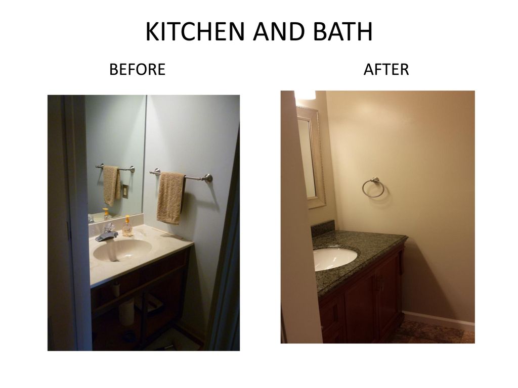 We can do big or small updates to your home.