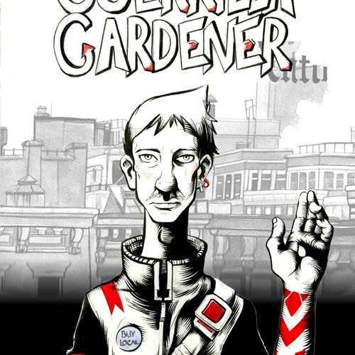 Comic Splash Page: Guerrilla Gardener