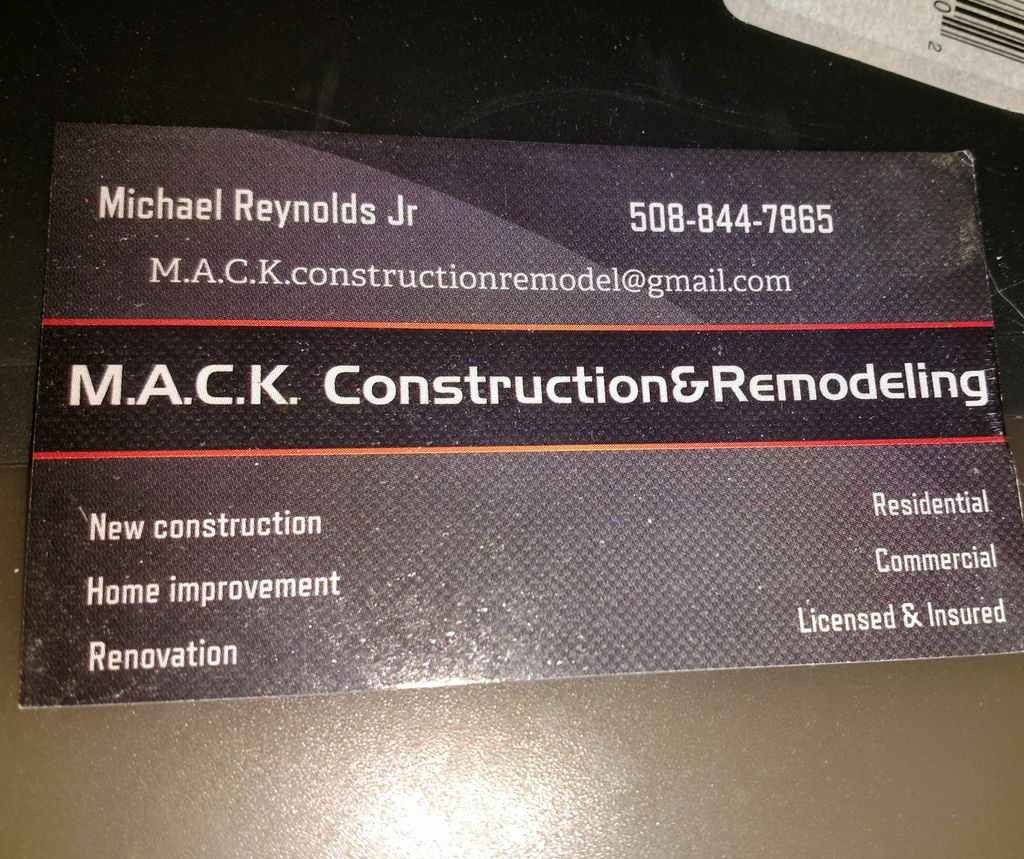M.A.C.K Construction & Remodeling