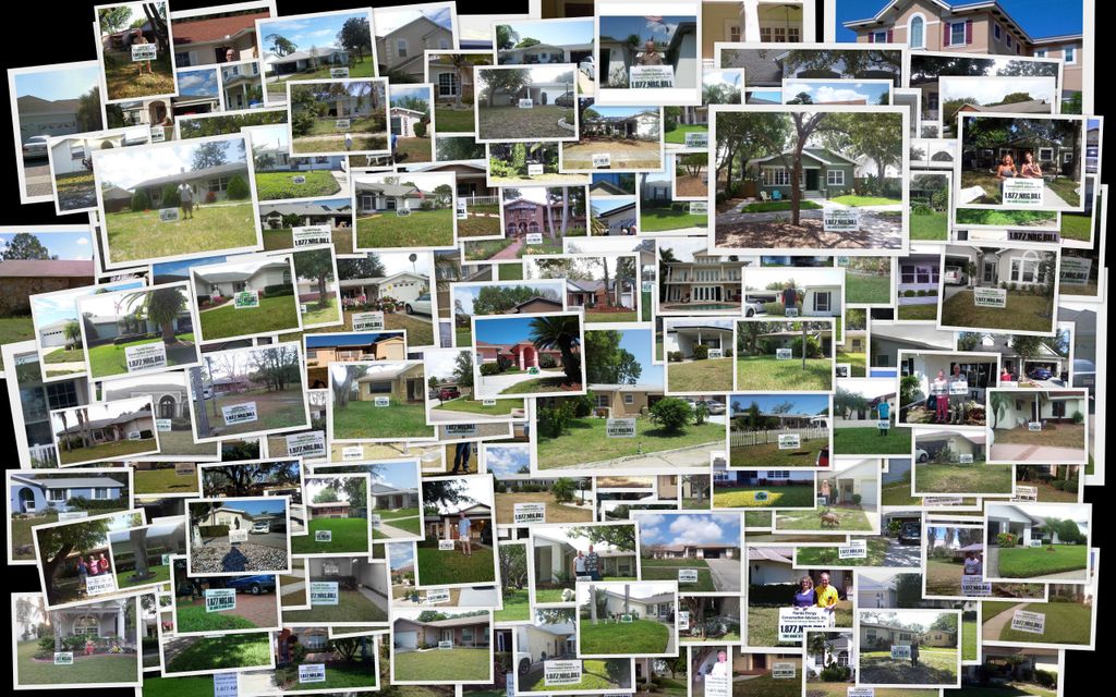 Homes we have helped save energy