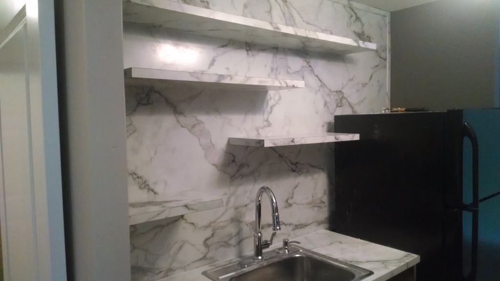 FLOATING SHELVES IN WALNUT HILLS