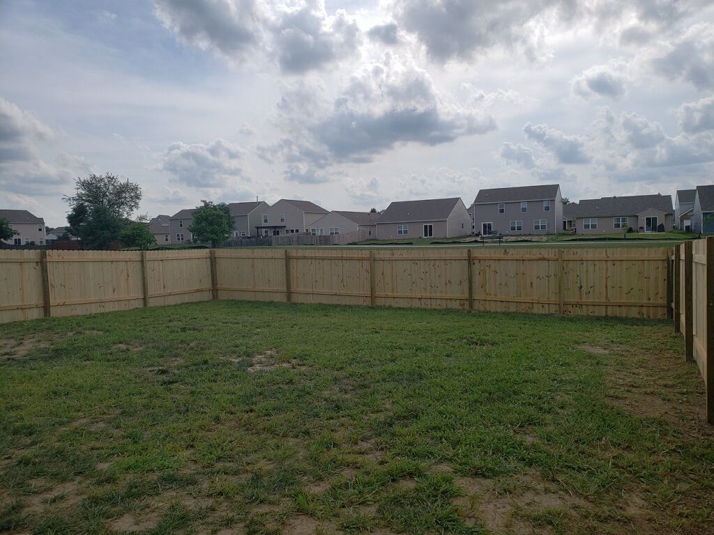 6-ft Pressure treated, total-privacy fence w/ slop