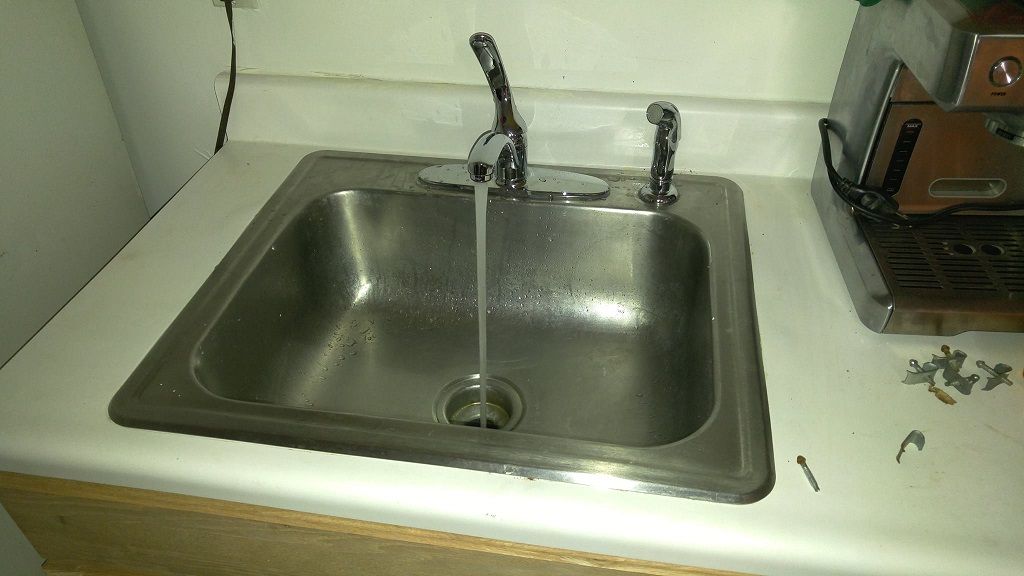 Replace faucet