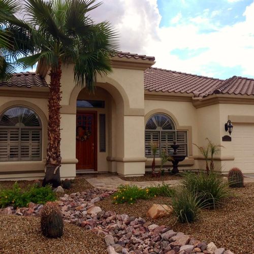 Front yard masterpiece by AZ NativeScapes, Best Ch