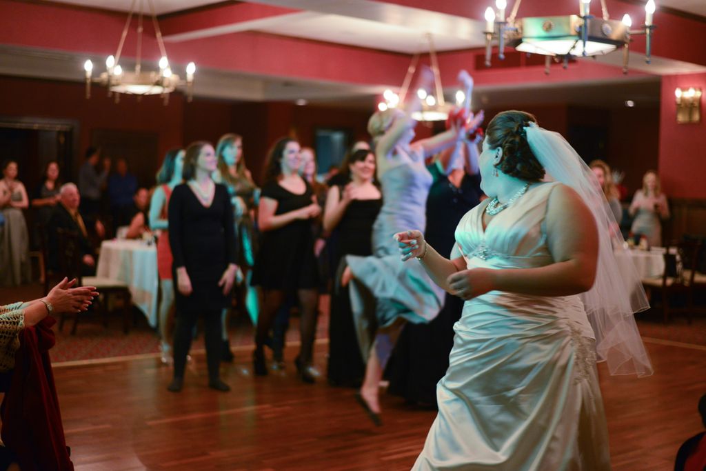 Best bouquet catch EVER!