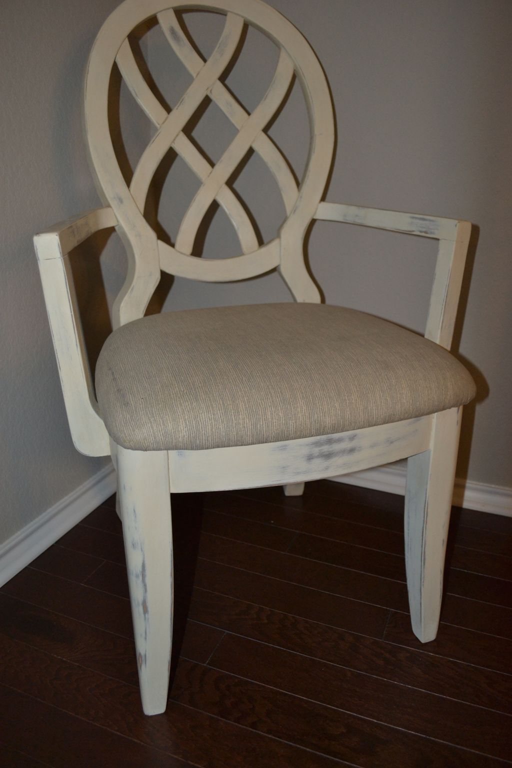 Chalk Paint Distresed Chair