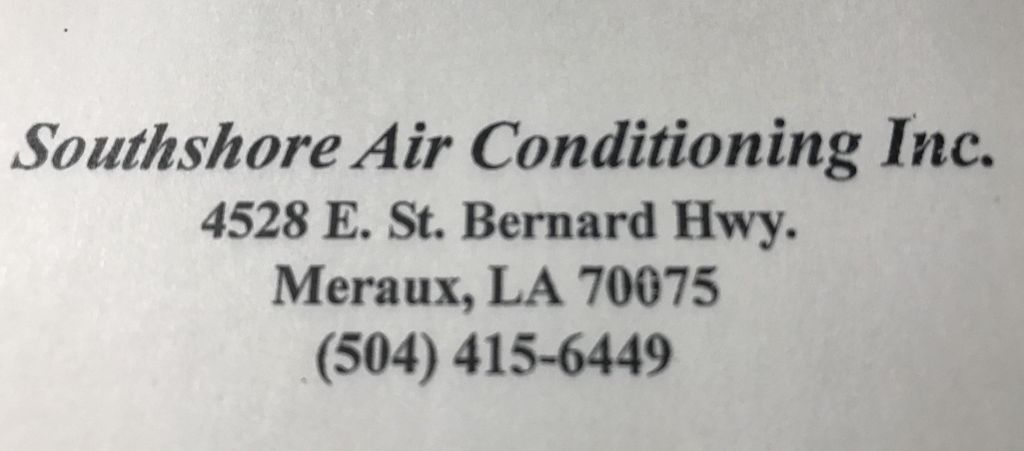 Southshore Air Conditioning Inc
