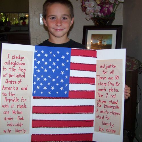 I Pledge to the Flag poster
