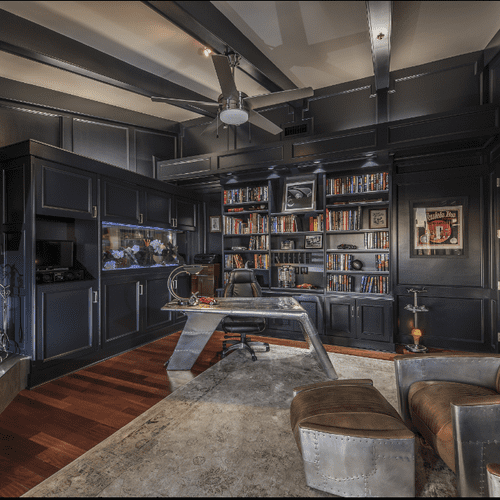 Man Cave Office/Library