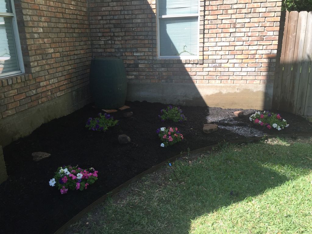 Flowerbed Installation