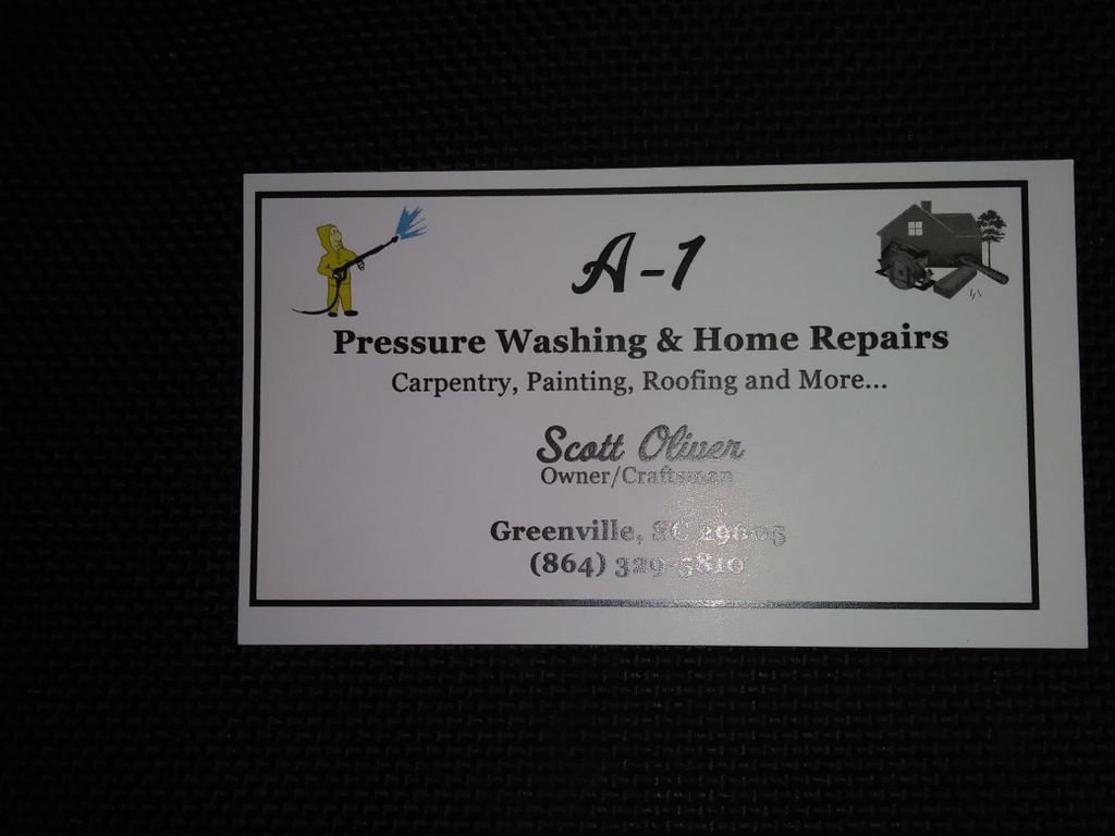 A-1 Pressure Washing & Home Repairs