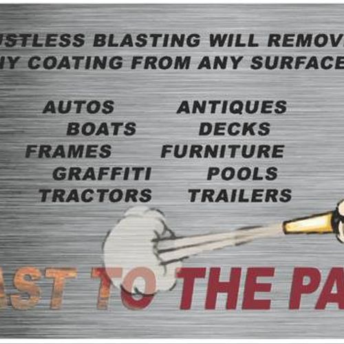 KC Blasting, we can remove almost any coating from
