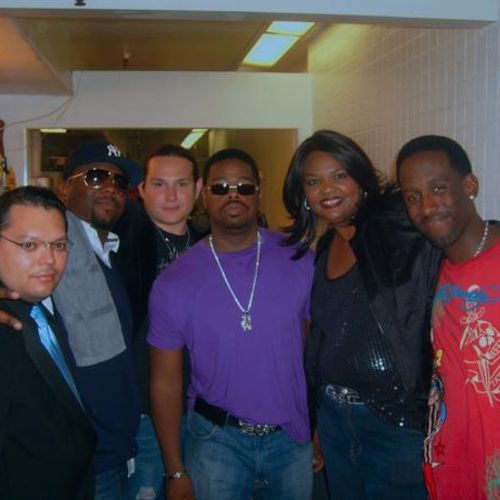 JC and Boyz II Men in Los Angeles