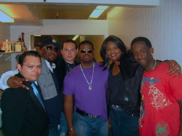 JC and Boyz II Men in Los Angeles