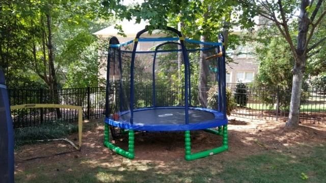 Assembled Trampoline