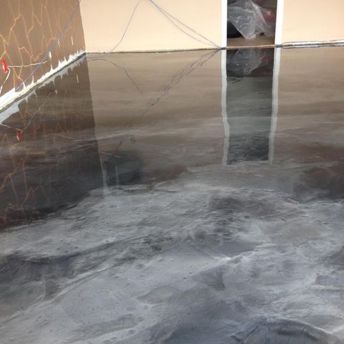 Designer Epoxy Coatings a show room floor for any 