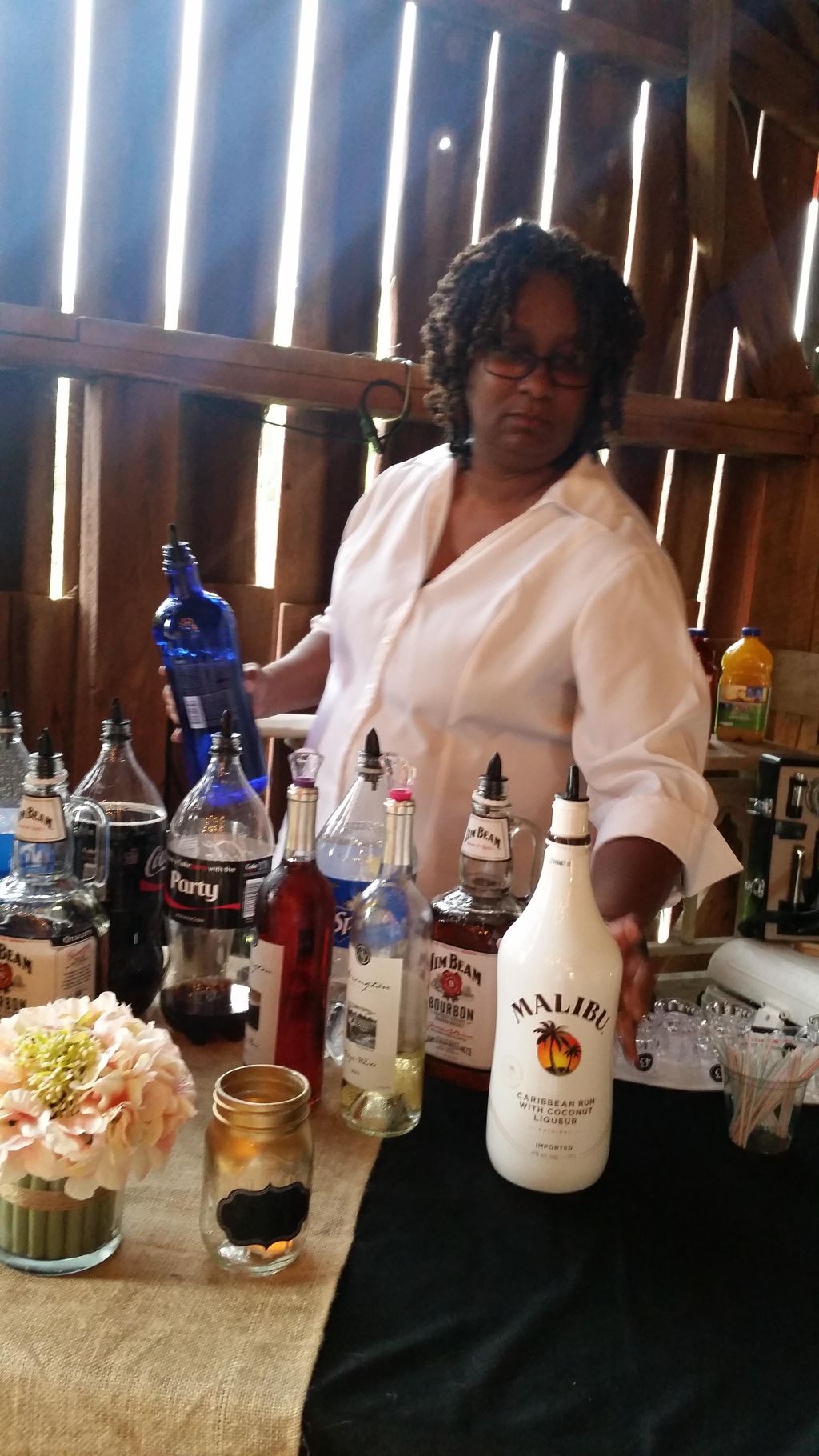 Arrington Vinyard Wedding Reception