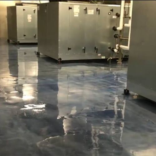 Cured Epoxy Floor Cover