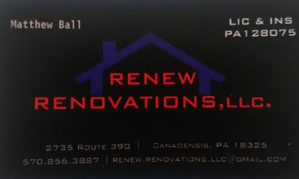Renew Renovations,llc