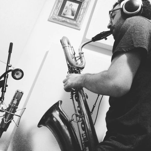 Recording Baritone Saxophone parts for experimenta
