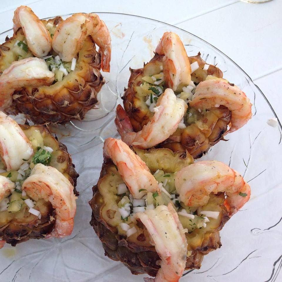 Piña Colada Shrimp
