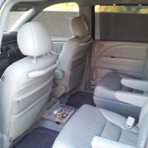 Our Honda Odyssey vans are very clean, spacious an