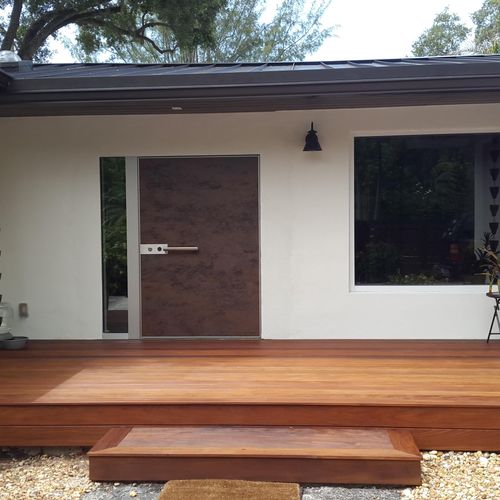 Hardwood Deck. Coconut Grove, FL