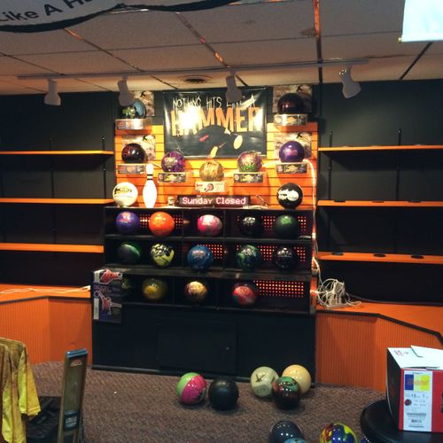 Pro Shop (Stonehedge Bowling in Akron, Ohio) AFTER