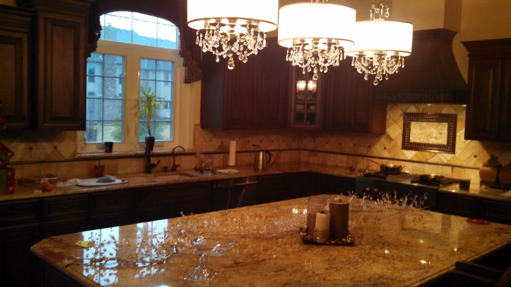 New kitchen lighting