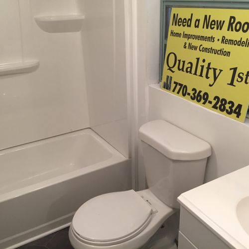 AFTER photo of Bathroom RENOVATED by Quality 1st