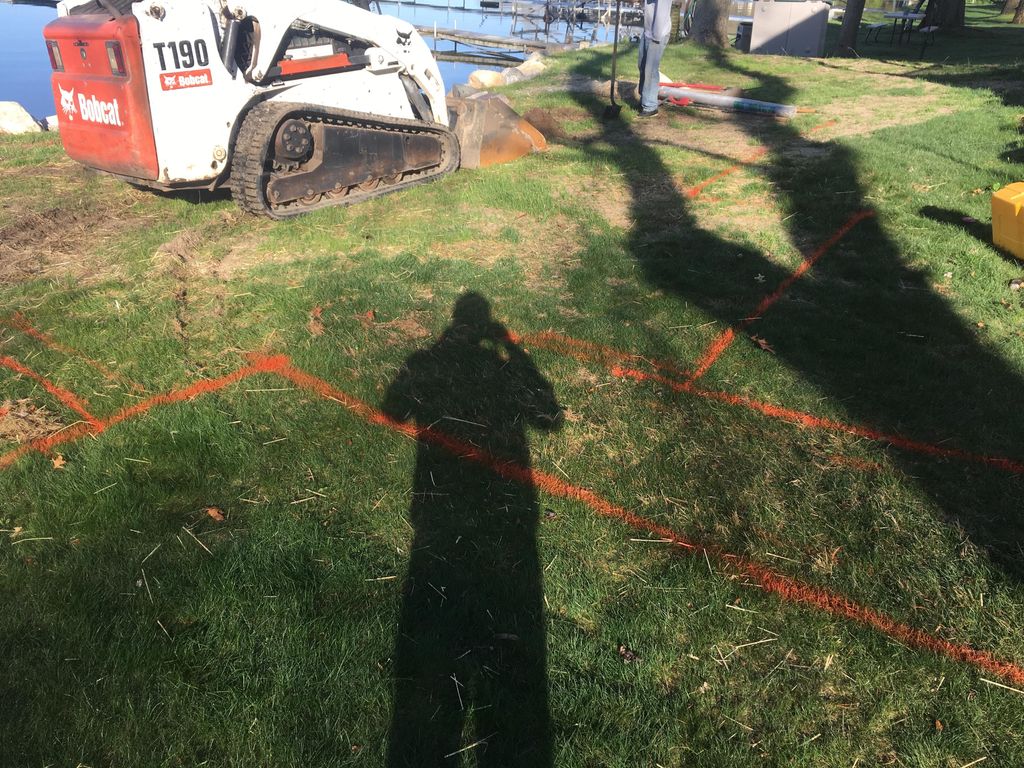 This patio is currently in progress 5/11/18 will b