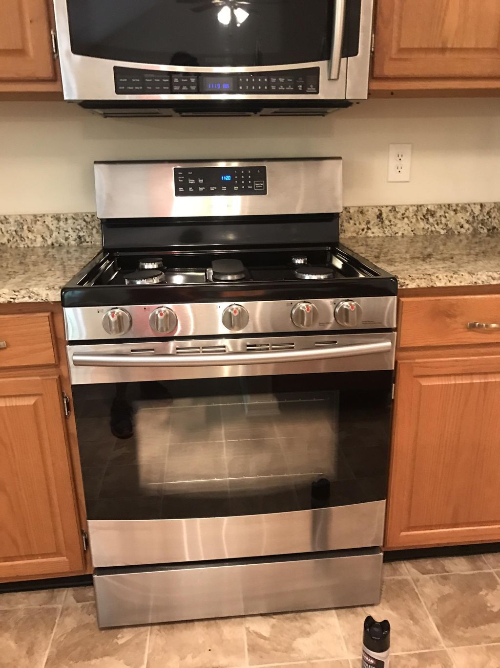 Polished stainless steel 