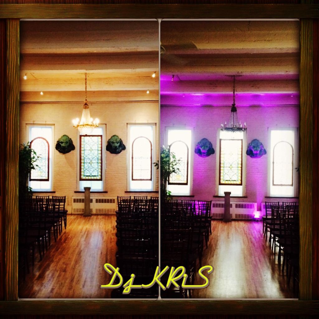 Uplighting @ Alger House, NYC