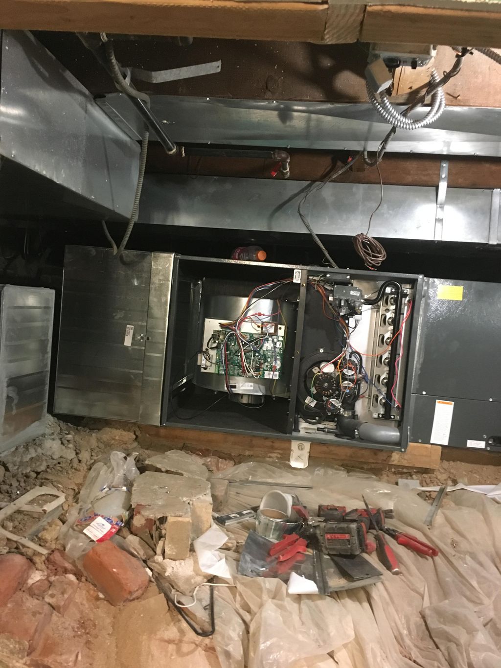 After furnace relocation 