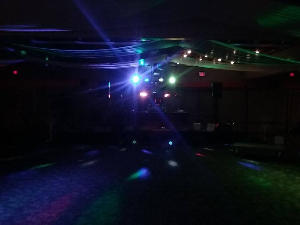 Just before Playing at the SOU Winter Ball 2018 