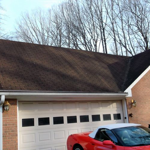 before new metal roof