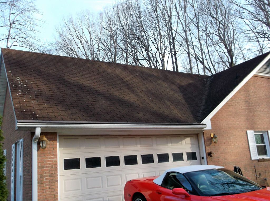 before new metal roof
