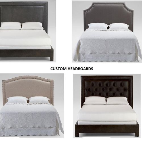 Styles for custom headboards and beds.