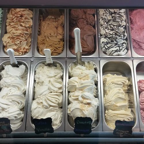 Buona Terra Offers up to 24 flavors at a time in o
