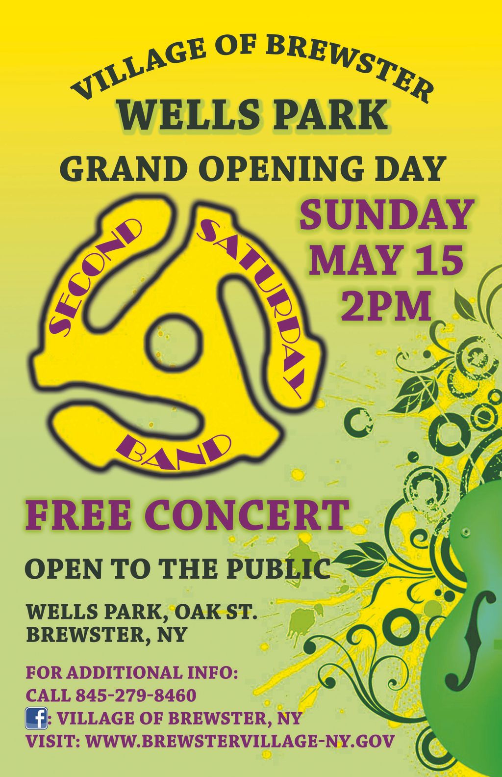 Concert on Grand Opening day of Park