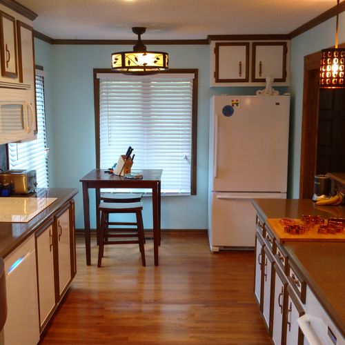 A complete kitchen remodel completed by Key Home S