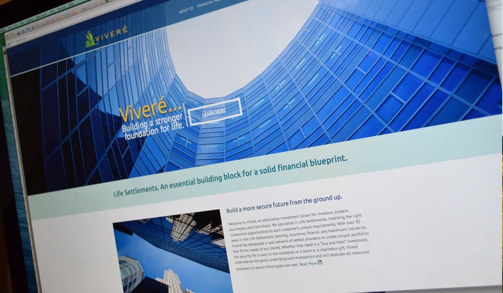 Viveré Inc Life Settlements - WordPress Website De