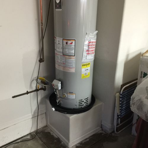 Hot water tank leak
Part 4/4: Final Install