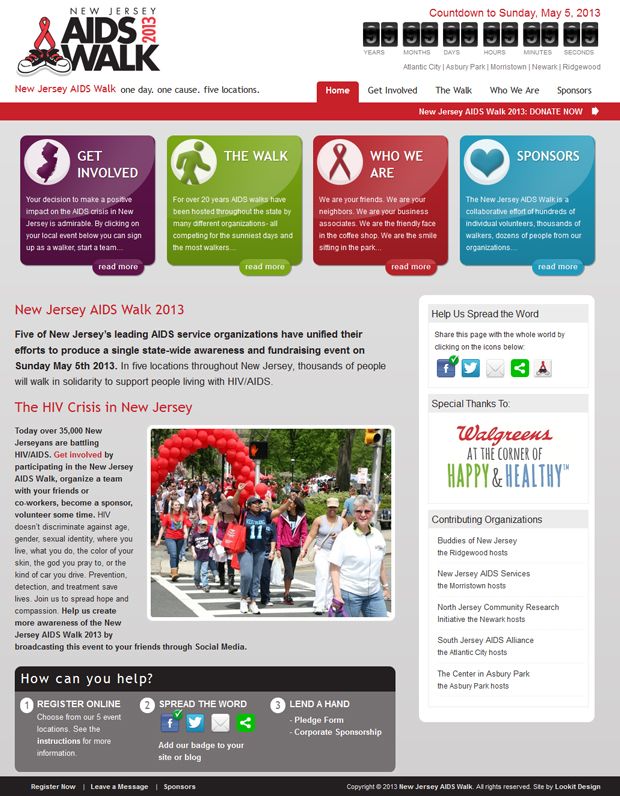 New Jersey Aids Walk