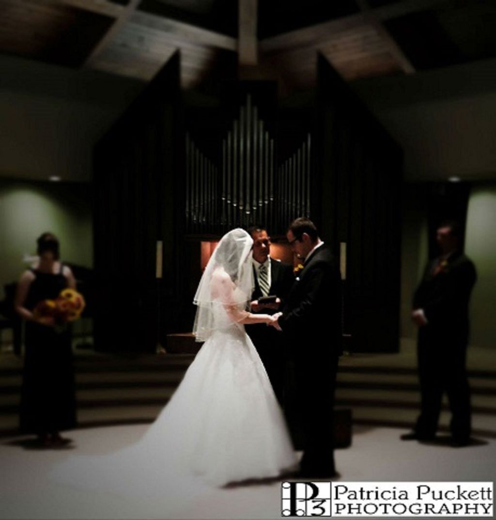 Perfect silhouettes, the couple to be wed, and the