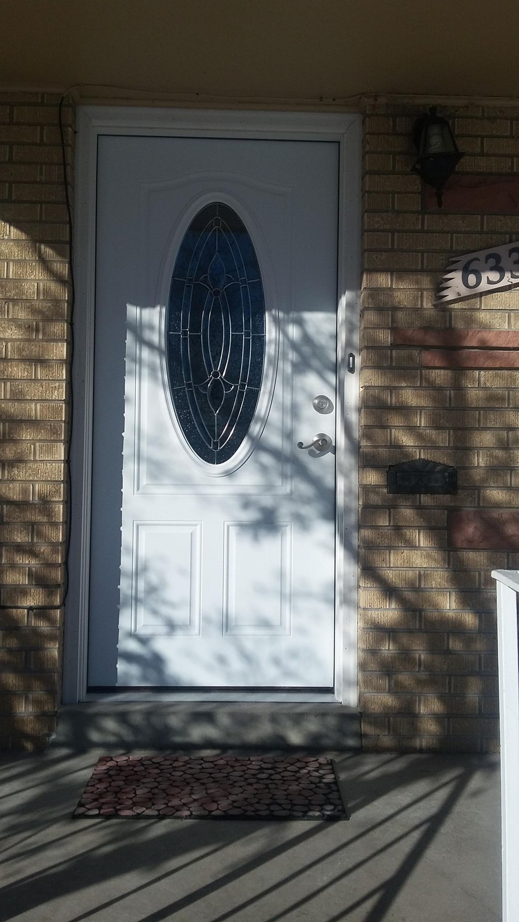 I guess Home Depot was wrong. The new door looking