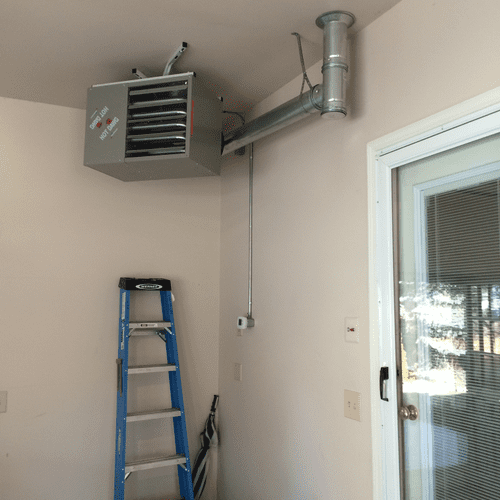 Install and Service Garage Heater.