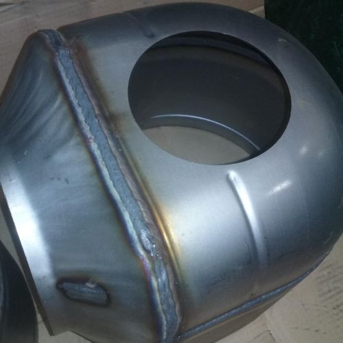 Pulsed MIG weld (mild steel)