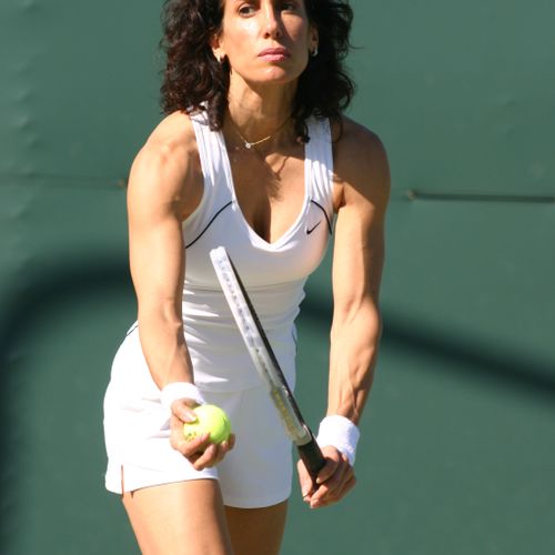 Love playing tennis to stay in shape!
